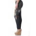 Jeans with Camouglage patches and Embroidered detailing Bray Steve Alan J2186