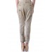 Trousers Baggy Leather effect Sexy Woman J2373